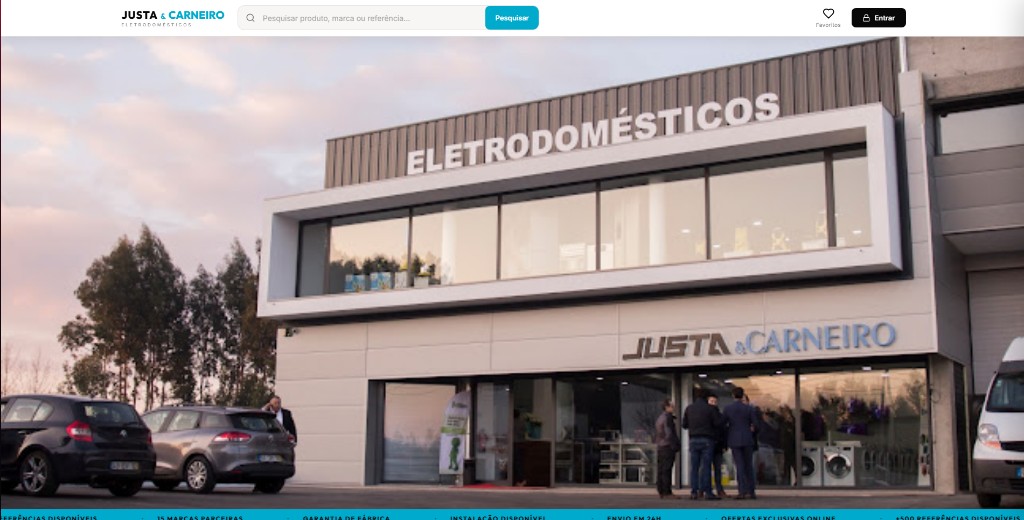 Justa & Carneiro — loja de eletrodomésticos em Paços de Ferreira